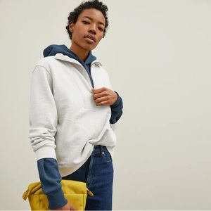 Everlane track half zip